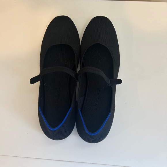 Rothy's The Square Mary Jane in black, size 9 - Picture 1 of 3